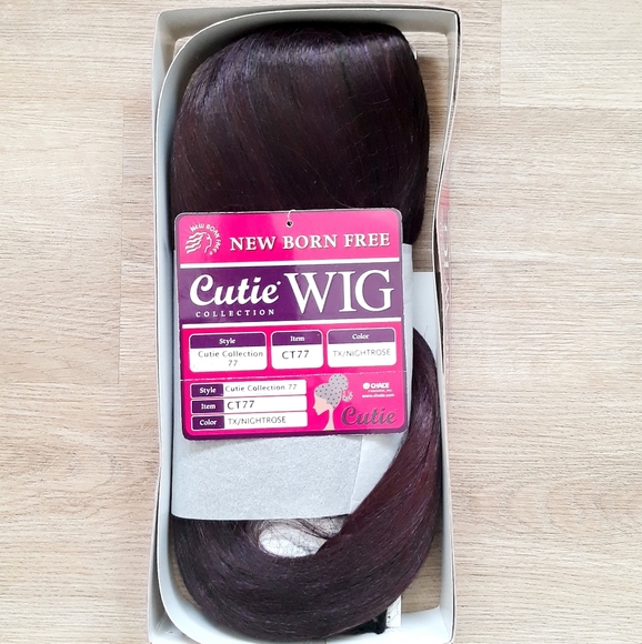 Cutie Collection Wig - CT77 Long Straight Full Wig - Night Rose - Picture 5 of 13